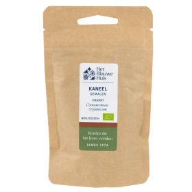 Kaneelpoeder ceylon van Het Blauwe Huis, 5 x 40 g